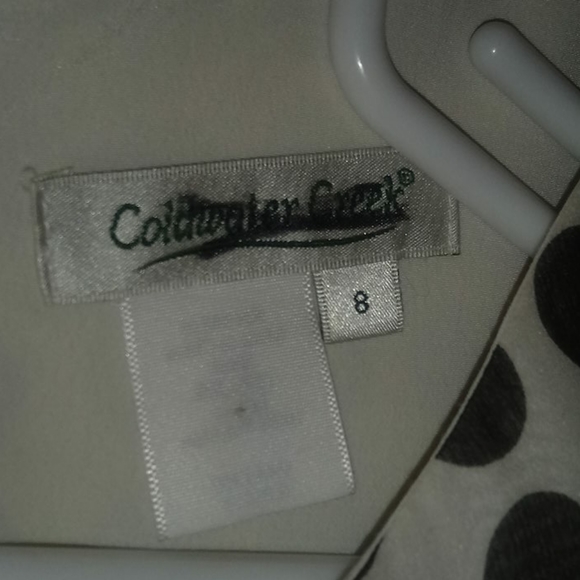 Coldwater Creek Pocka Dot Dress Size 8. Beautiful. - Picture 7 of 16